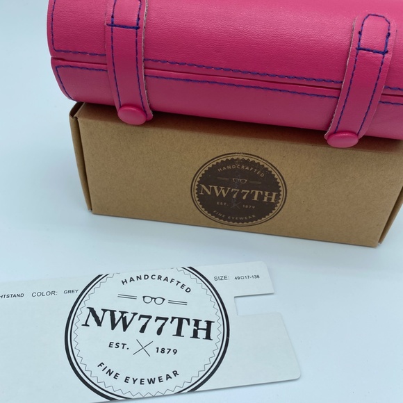 NW 77th Eyewear Nightstand Grey Petite Ophthalmic Frame *Handcrafted in USA* - Picture 3 of 13